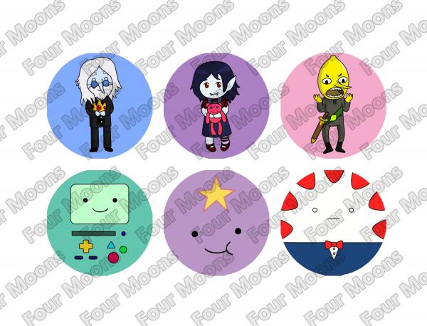 Adventure Time Button Set (20) picture