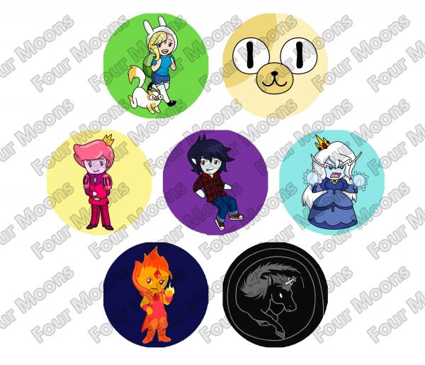 Adventure Time Button Set (20) picture