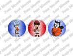 Kuroko No Basuke (Kuroko's Basket) Button Set (3)