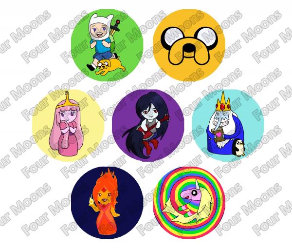 Adventure Time Button Set (20) picture