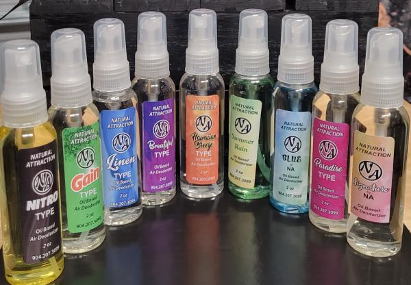 2 oz oil concentrated air deodorizers