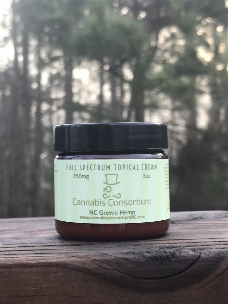 750mg Full Spectrum CBD Cream (Topical)
