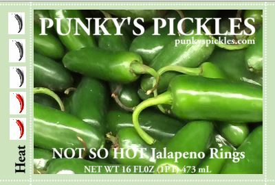 Not So Hot Jalapeno Rings