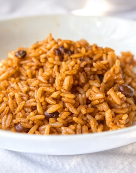 Conch Fritter/Sweet Potato Pie/ Pigeon Peas & Rice picture