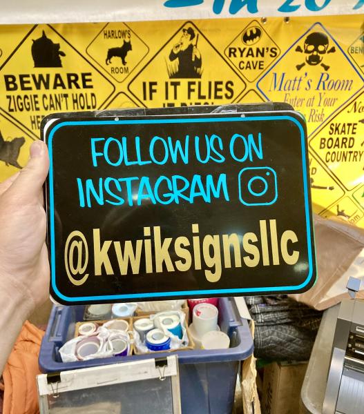 KWIK SIGNS LLC Eventeny