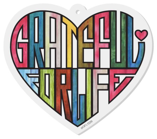 Grateful for Love Ornament