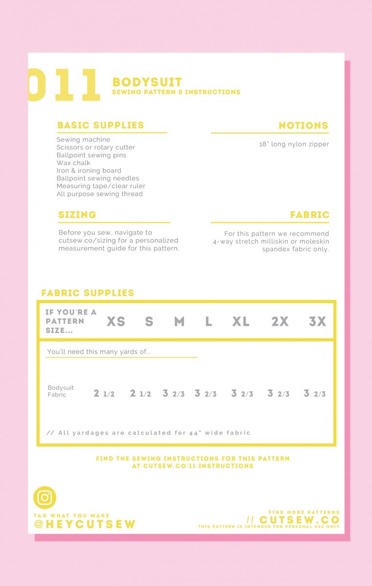 011 // BODYSUIT picture