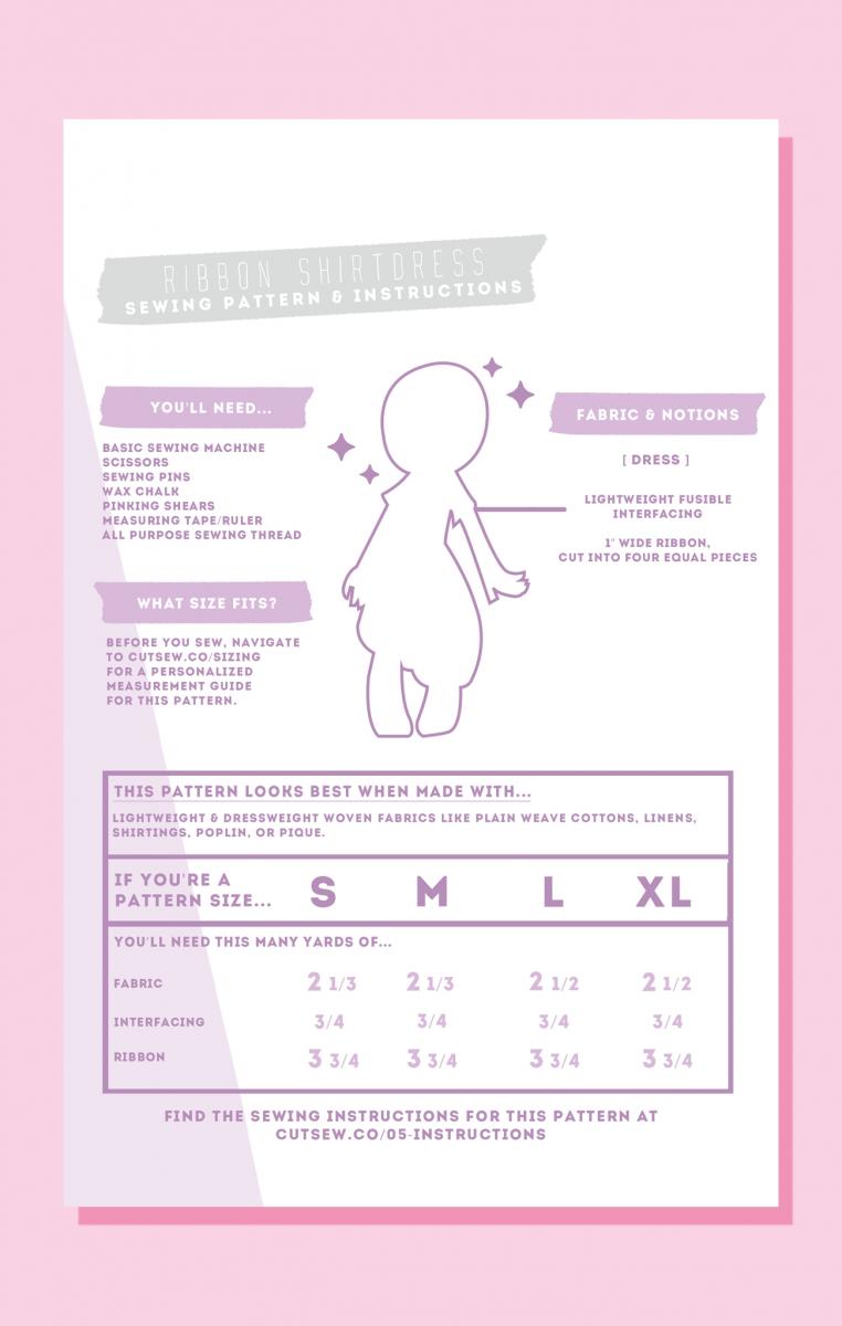 005 // RIBBON SHIRTDRESS picture