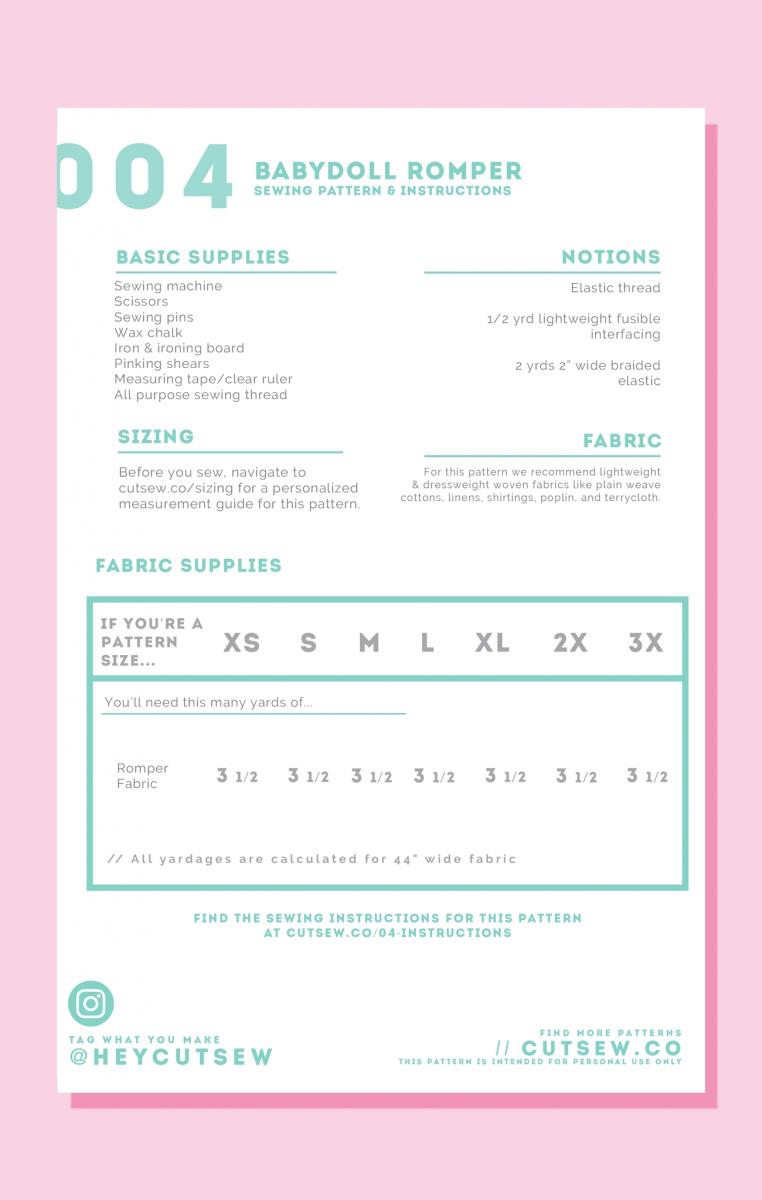 004 // BABYDOLL ROMPER picture