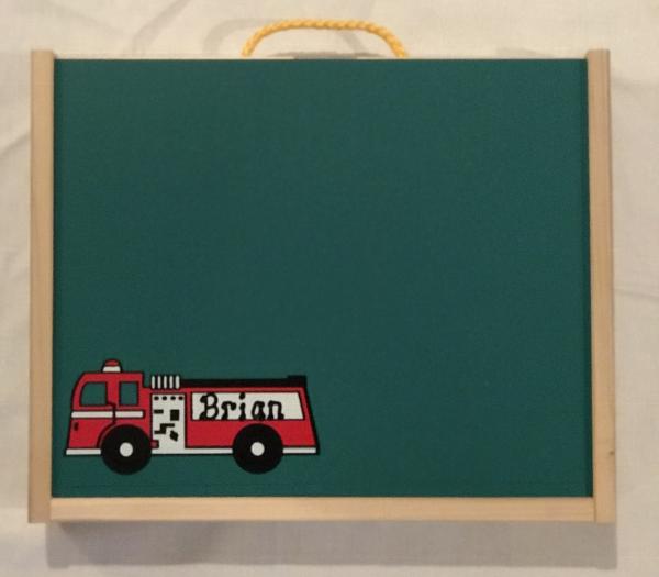 Fire Engine Activity Box