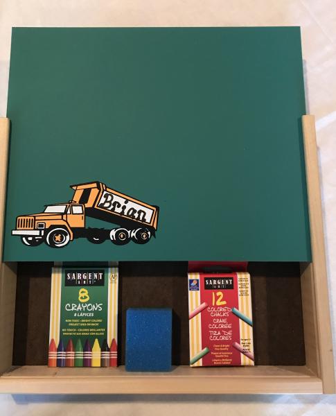 Dump Truck Activity Box picture