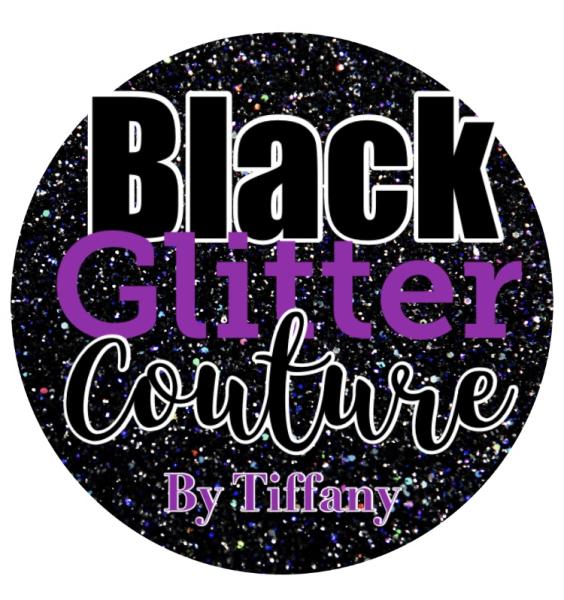 Black Glitter Couture
