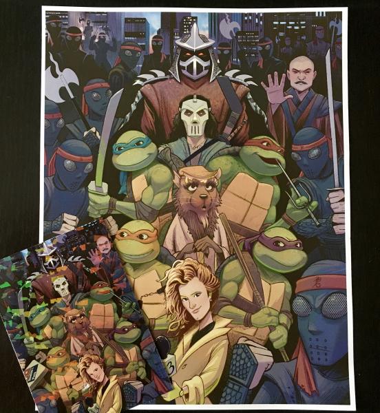 TMNT 90 (print+postcard) picture