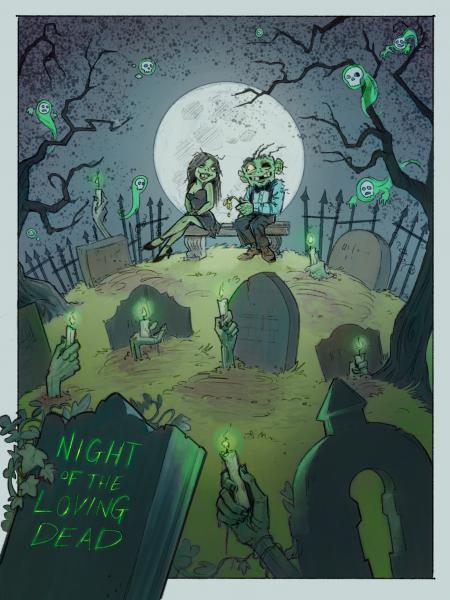 Night Of the Loving Dead (print) picture