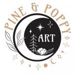 Pine and Poppy Art