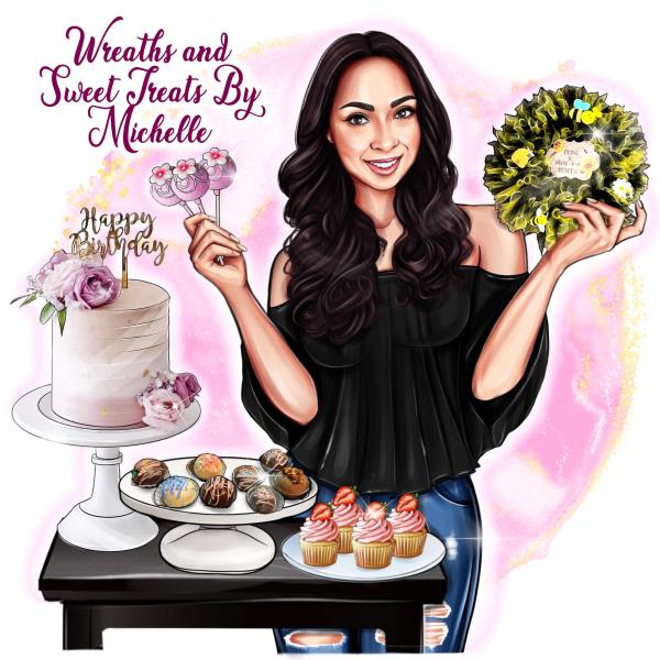 Wreaths and sweet treats by michelle