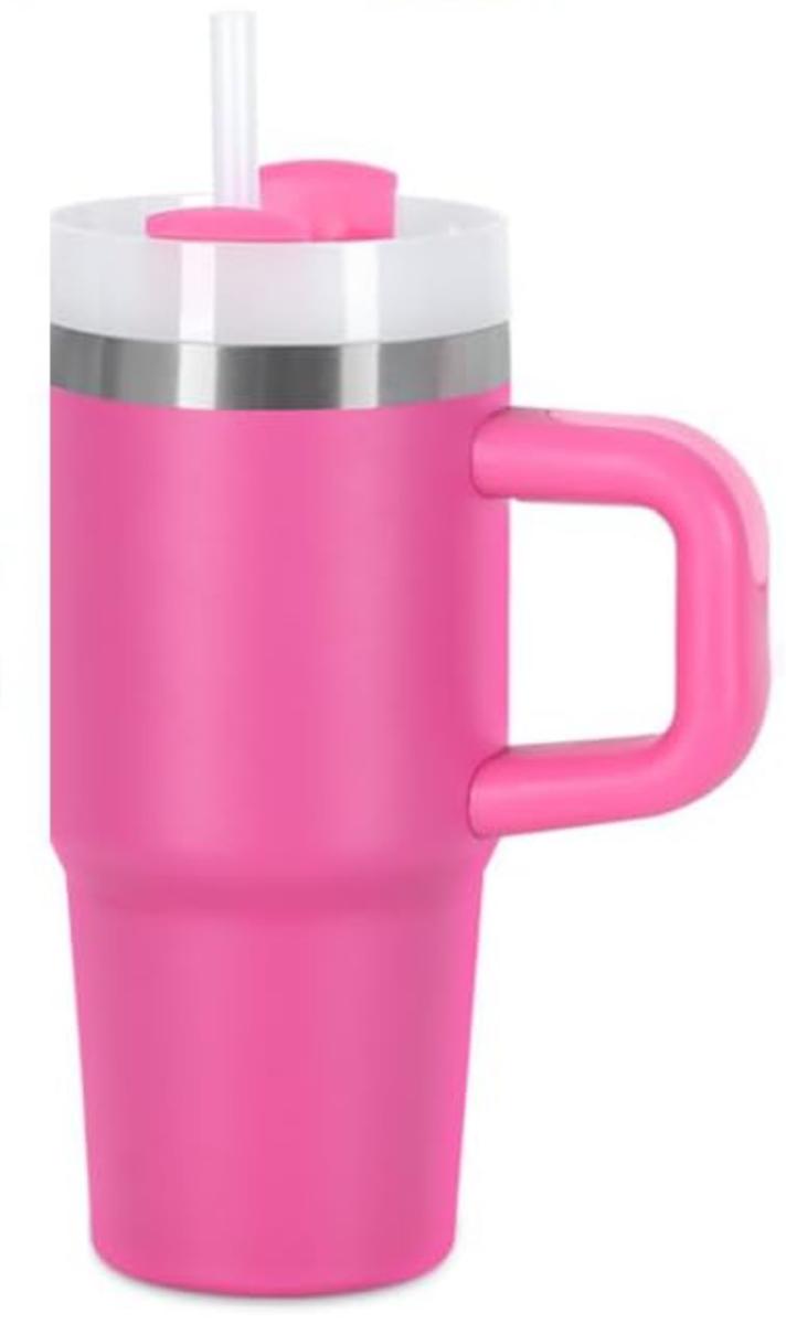 5 Star Essentials 14 oz Tumbler with Handle - Ultimate Stainless Steel, Vacuum Insulated for All-Day Refreshment picture