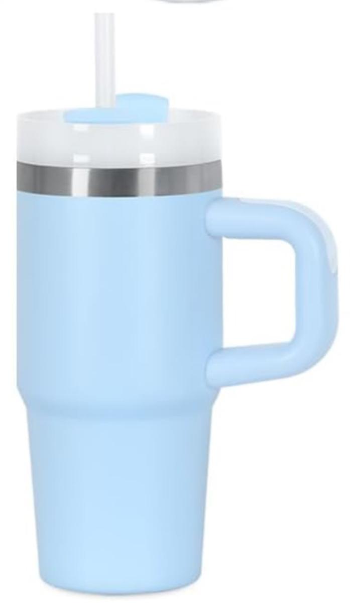 5 Star Essentials 14 oz Tumbler with Handle - Ultimate Stainless Steel, Vacuum Insulated for All-Day Refreshment picture