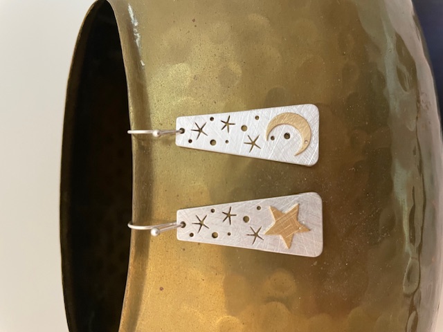 Star and Moon Earrings - Various Colors picture