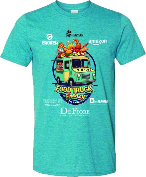 2025 Food Truck Frenzy Adult T-Shirt