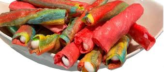 Fruit roll ups and unicorn horns picture