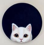 Peeking Cat