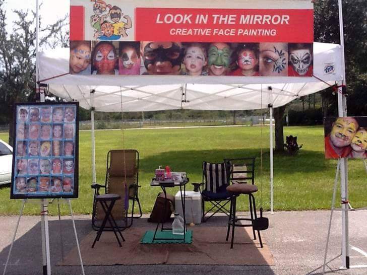 Look In The Mirror Creative Face Painting