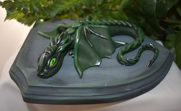 Green Clay Dragon Art 1-098 picture