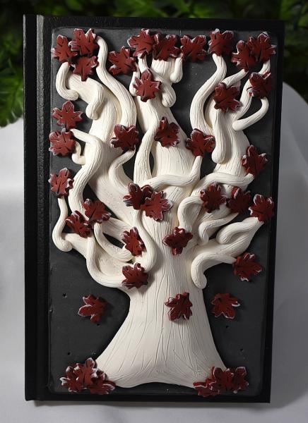 8.25" x 5.75" Weirwood Tree Clay Sketchbook Journal 2-050 picture
