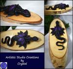 Black Clay Dragon Art 1-119