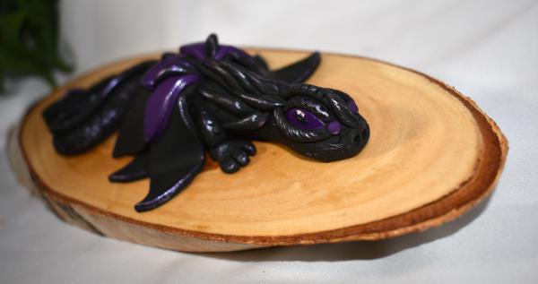 Black Clay Dragon Art 1-119 picture