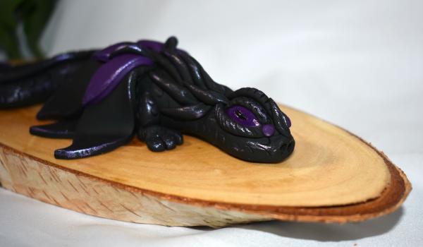 Black Clay Dragon Art 1-119 picture