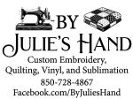By Julie&rsquo;s Hand