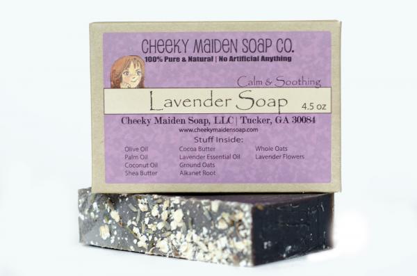 LAVENDER OATMEAL SOAP 4.5 OZ. picture