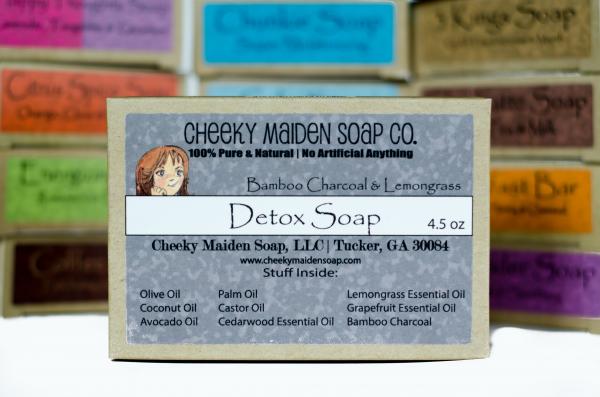 DETOX SOAP W/ BAMBOO CHARCOAL 4.5 OZ. picture