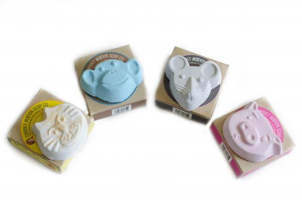 BATH BOMB FOR KIDS BLUE MONKEY LAVENDER 2 OZ. picture