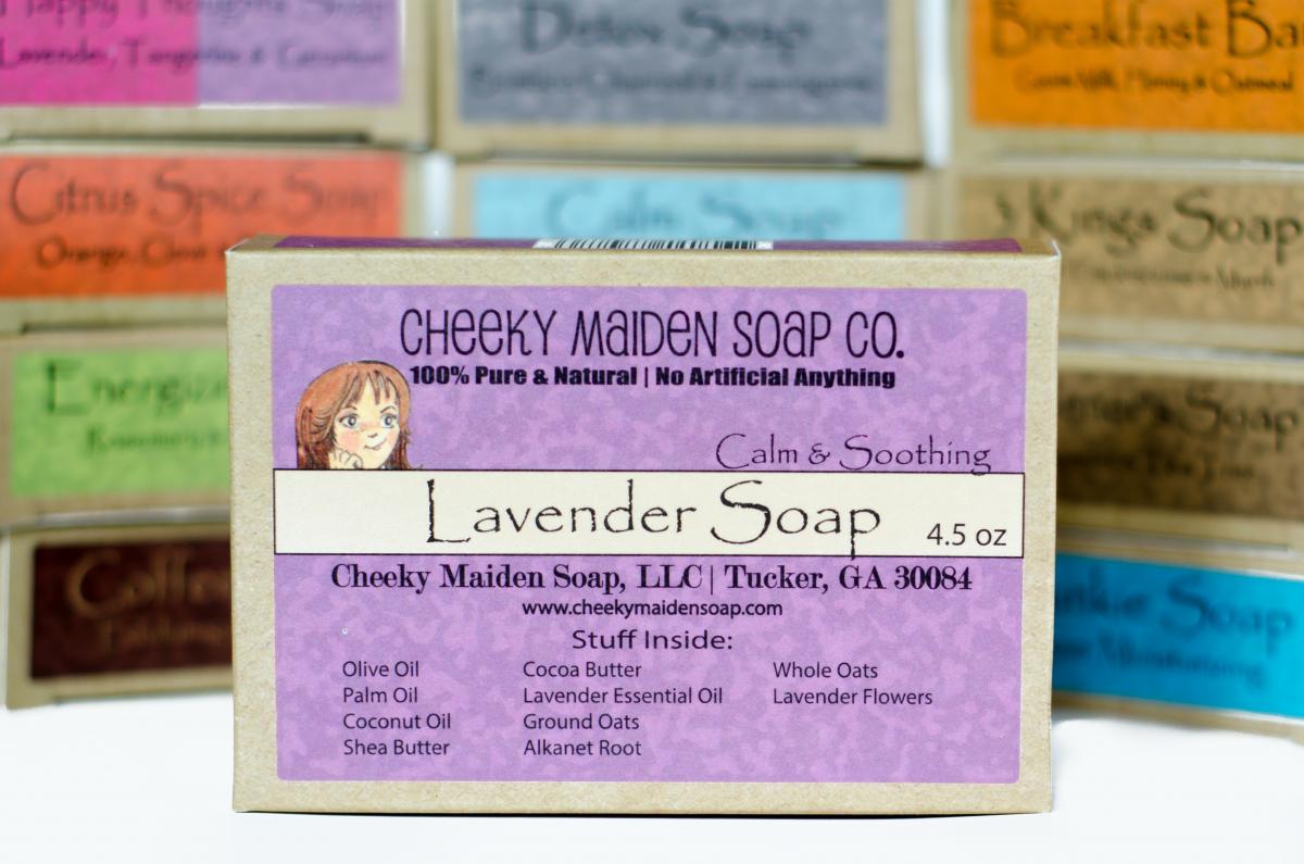 LAVENDER OATMEAL SOAP 4.5 OZ. picture