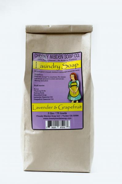 LAUNDRY SOAP: LAVENDER + GRAPEFRUIT 10 LB. BAG