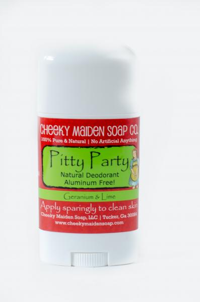 PITTY PARTY DEODORANT: GERANIUM + LIME