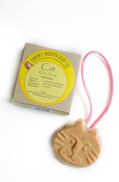 KID CRITTERS SOAP: CAT picture