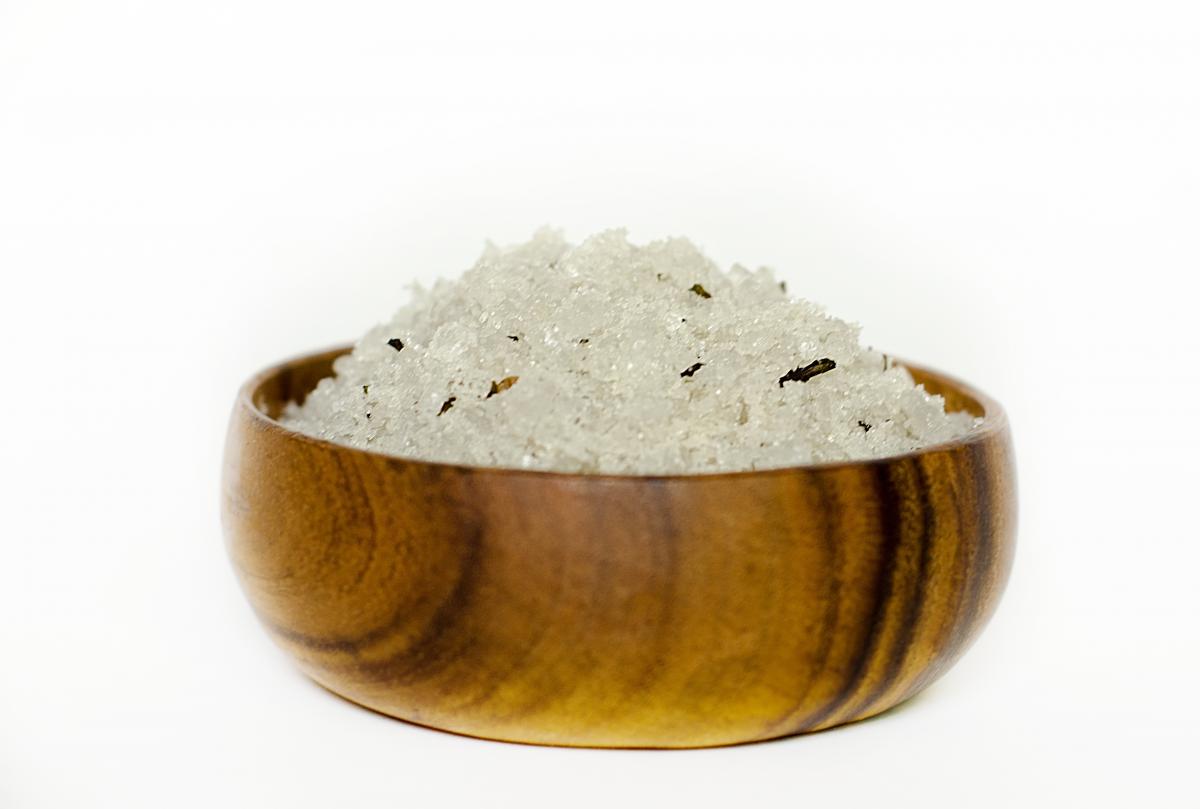 BATH SALTS: LEMON BALM AND BERGAMOT 10 OZ. picture