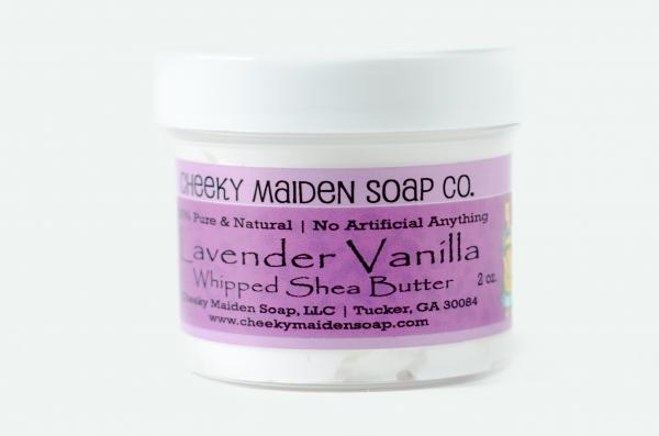 2 OZ WHIPPED SHEA BUTTER: LAVENDER VANILLA