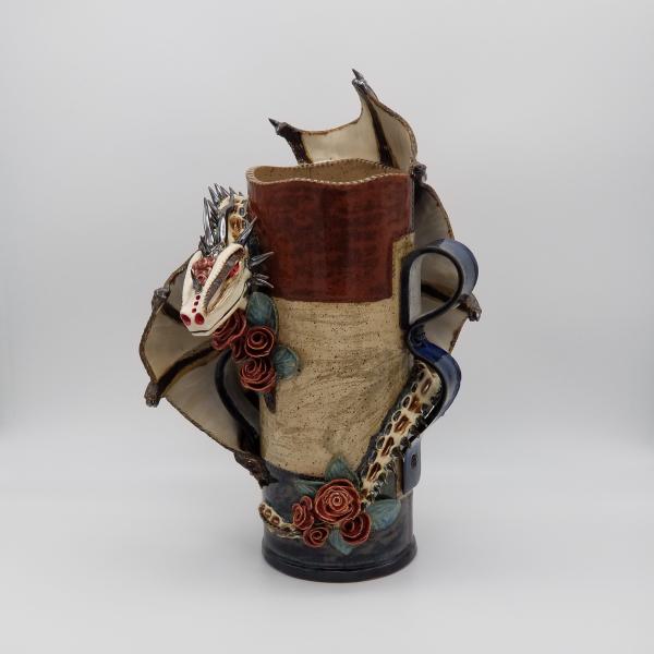 winged vase