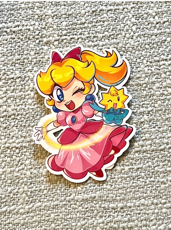 Princess Peach Showtime Sticker picture