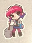 Ramona Flowers Sticker