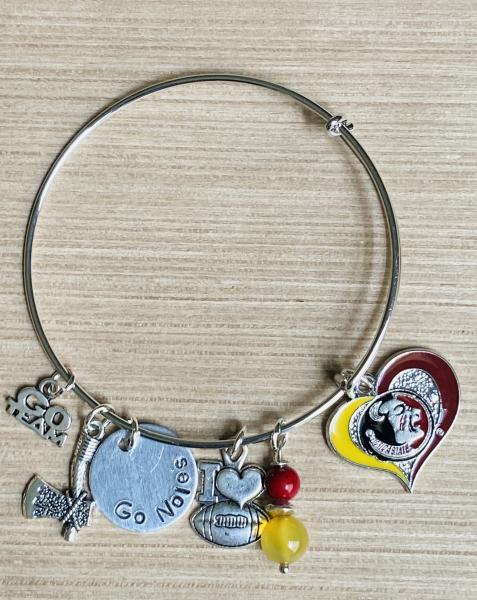 FSU Florida State Seminole’s Women’s Charm Bracelet picture