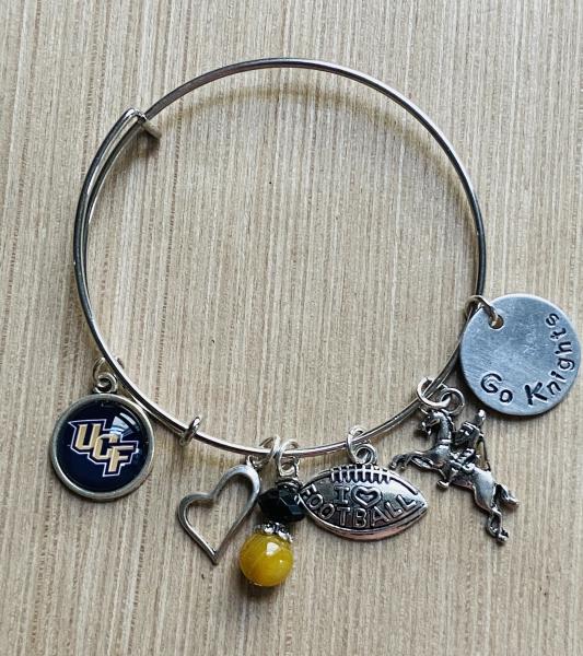 UCF University of Central Florida Knights Women’s Charm Bracelet picture