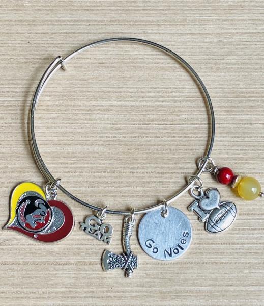 FSU Florida State Seminole’s Women’s Charm Bracelet picture