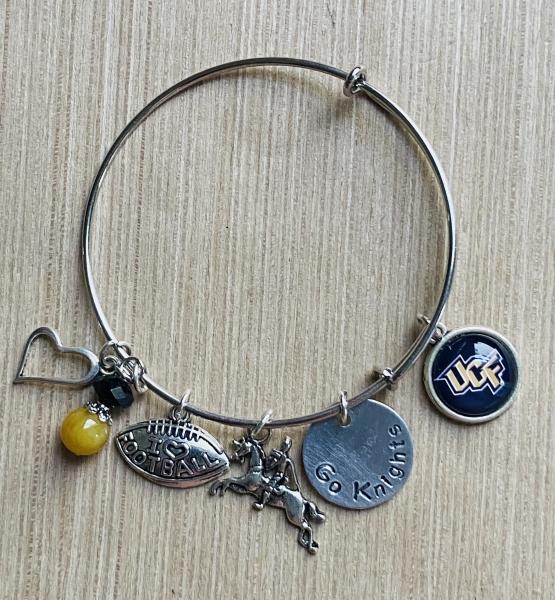 UCF University of Central Florida Knights Women’s Charm Bracelet