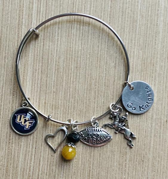 UCF University of Central Florida Knights Women’s Charm Bracelet picture